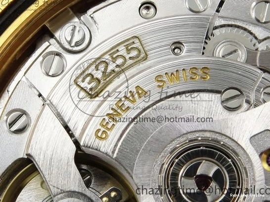 1225 WrinkleFree DayDate 40 228238 ARF 904L Steel YG Crystal Diamonds Bezel on President Bracelet VR 1550